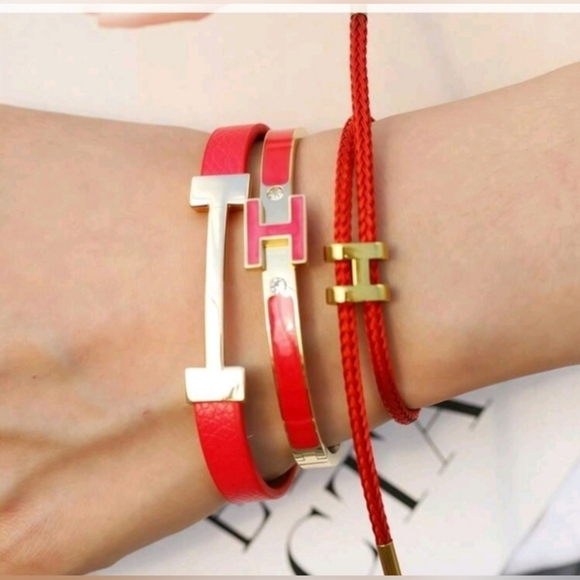 Hermes Style Bracelet Trio - Picture 4 of 5